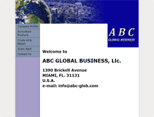 Tablet Screenshot of abc-glob.com